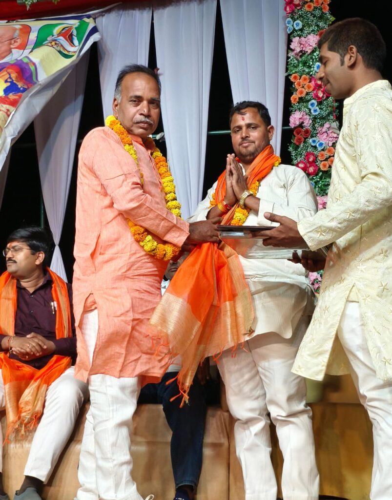 साहू गौरव रत्न से सम्मानित हुए जितेंद्र कुमार गुप्ता