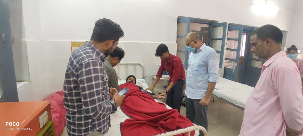 असहाय व्यक्ति की थ्रंबोलिसिस प्रक्रिया से बचाई जान