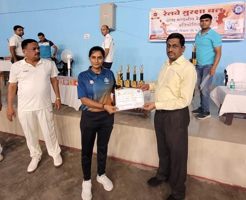 बरेका में अंतर मंडलीय रेलवे सुरक्षा बल बैडमिंटन प्रतियोगिता 2024 का समापन