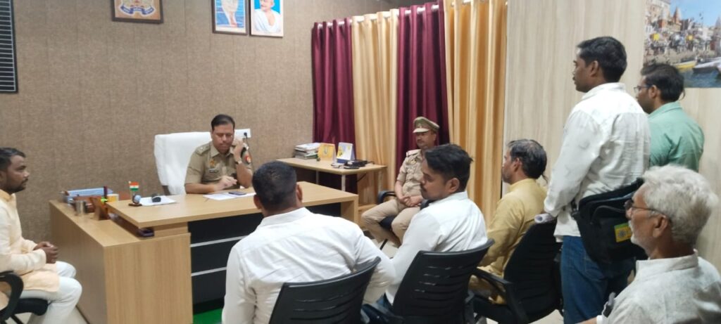 बाहरी बसों को गोलगड्डा व भैसासुर आने के को लेकर दिया ज्ञापन