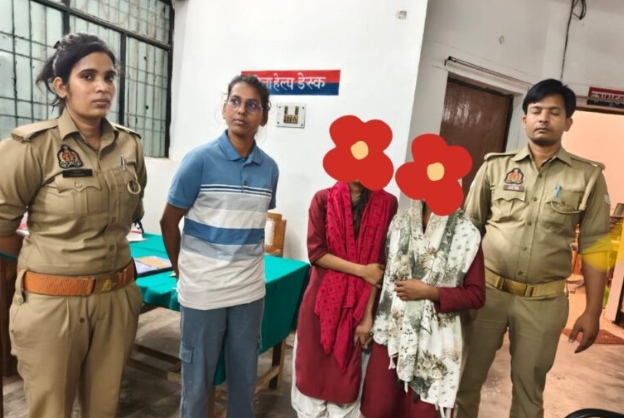 चोपन पुलिस व डायल 112 की मुस्तैदी से टला बड़ा हादसा आधी रात को ढाबे के पास मिलीं लापता दो नाबालिग छात्राएं, सकुशल बरामद