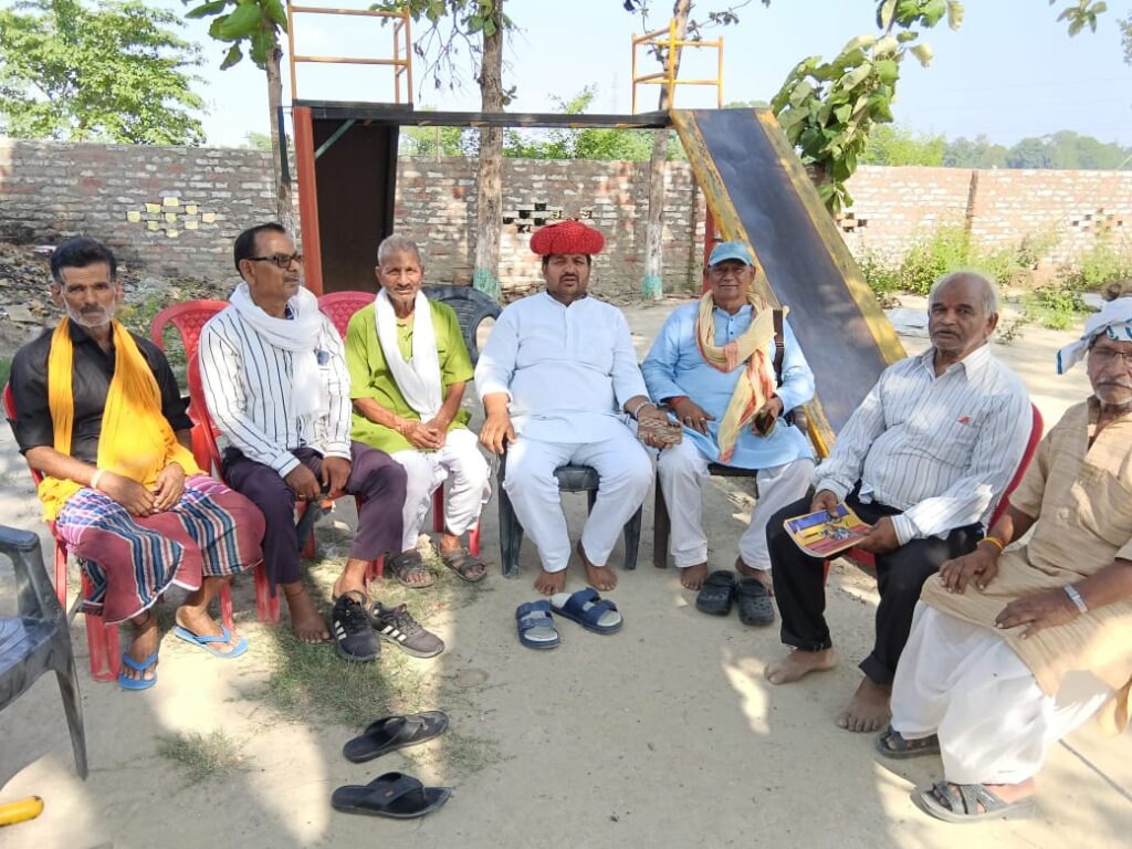 रसड़ा के नागपुर में श्रीनाथ रोट पूजन की तैयारी चल रही है युद्ध स्तर पर