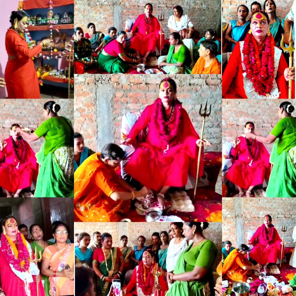सोनभद्र दुद्धी में विश्व हिंदू महासंघ और किन्नर समाज ने धूमधाम से मनाया गुरु पूर्णिमा महोत्सव लगा विशाल भंडारा