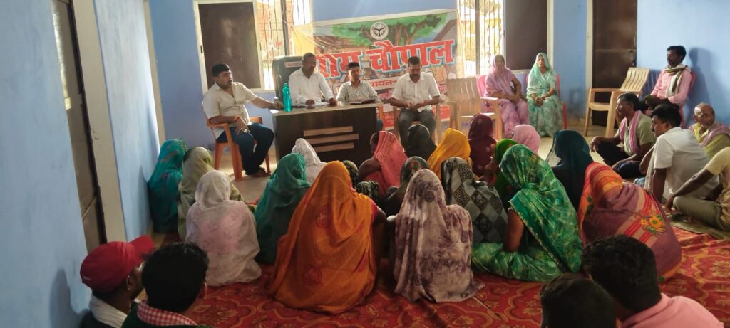भांवरकोल मसोंन ग्राम सभा में जनचौपाल का आयोजन, 24 समस्याओं का मौके पर निस्तारण; एसडीएम ने किया गोशाला का औचक निरीक्षण
