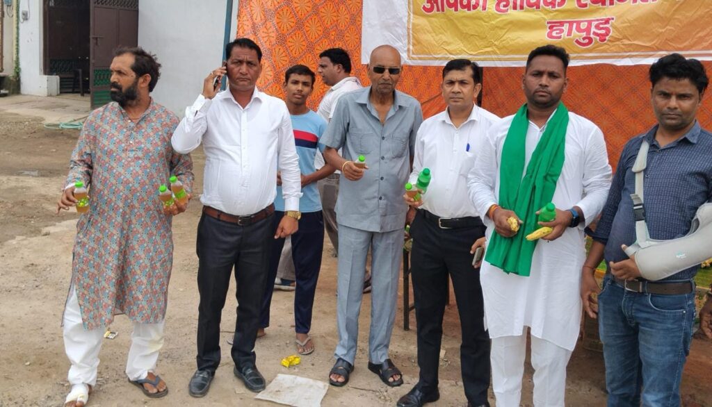 महर्षि कश्यप सेवा संस्थान ने लगाया सेवा शिविर