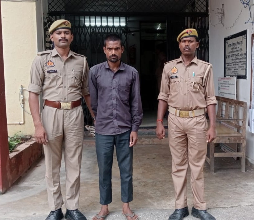 सोनभद्र दहेज मृत्यु मामले में वांछित अभियुक्त सोनू को बीजपुर पुलिस ने किया गिरफ्तार