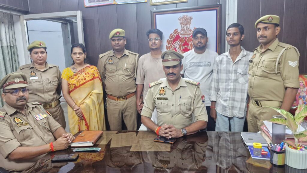 सोनभद्र प्रेम-प्रसंग में NCL अधिकारी की हत्या का 24 घंटे में खुलासा, पत्नी व उसके प्रेमी समेत 4 आरोपी गिरफ्तार